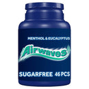 Airwaves Menthol & Eucalyptus Gum Bottle 46 Pieces-London Grocery