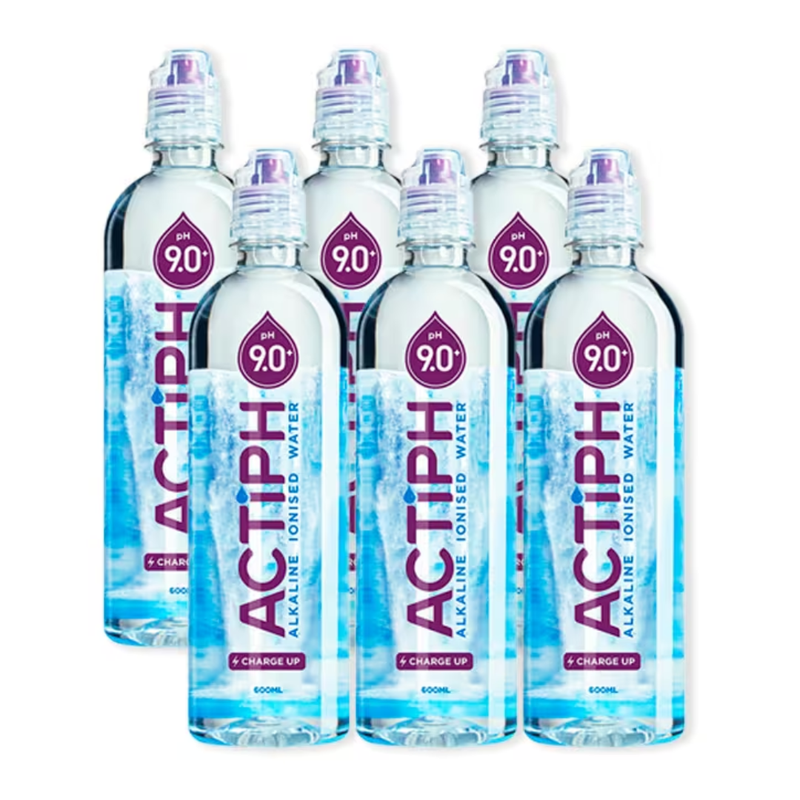 ActiPH Alkaline Ionised Water 6 x 600ml | London Grocery