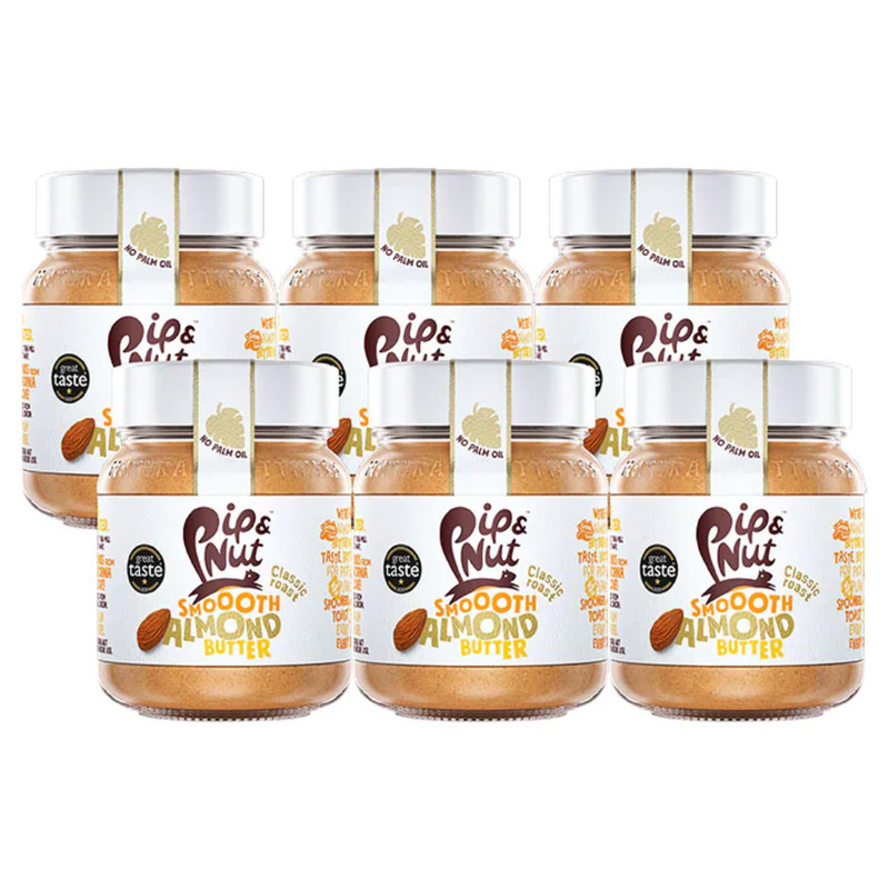 Pip & Nut Smooth Almond Butter 6 x 170g | London Grocery