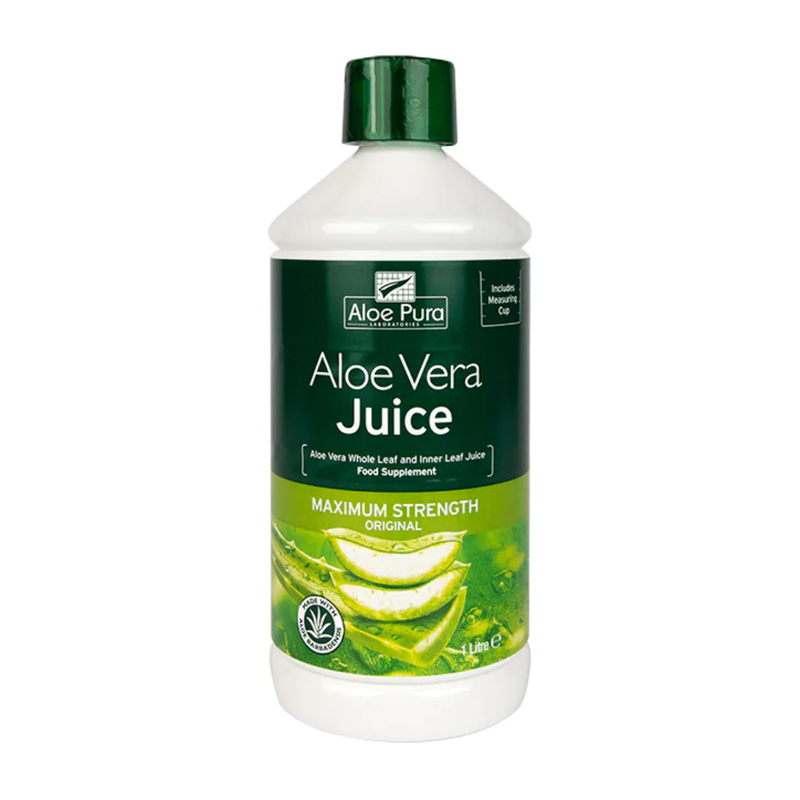 Aloe Pura Maximum Strength Aloe Vera Juice 1000ml | London Grocery