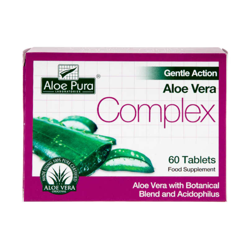 Aloe Pura Organic Aloe Vera Complex 60 Tablets | London Grocery