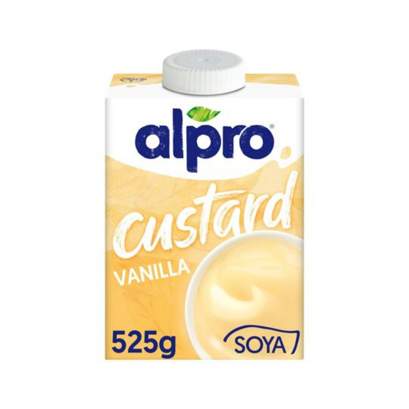 Alpro Vanilla Soya Custard 525gr-London Grocery