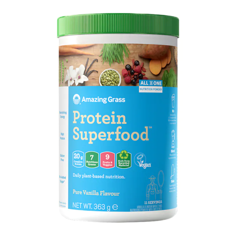 Amazing Grass Protein Superfood Vanilla 363g | London Grocery