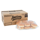 Americana Vegan Brioche Style Grill Marked Bun 48 x 82g | London Grocery
