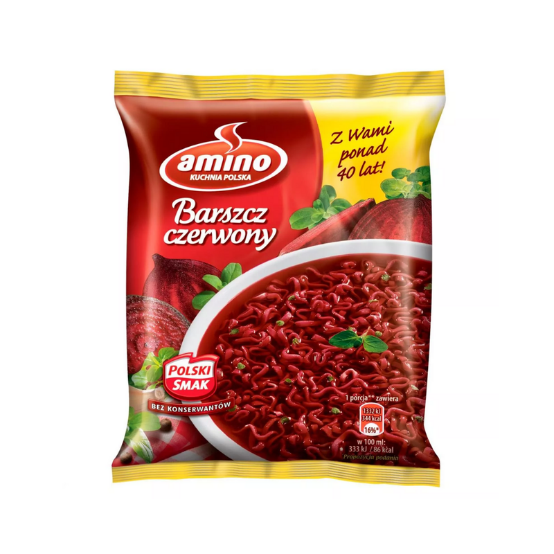 Amino Beetroot Soup (Barszcz Czerwony) 66gr-London Grocery