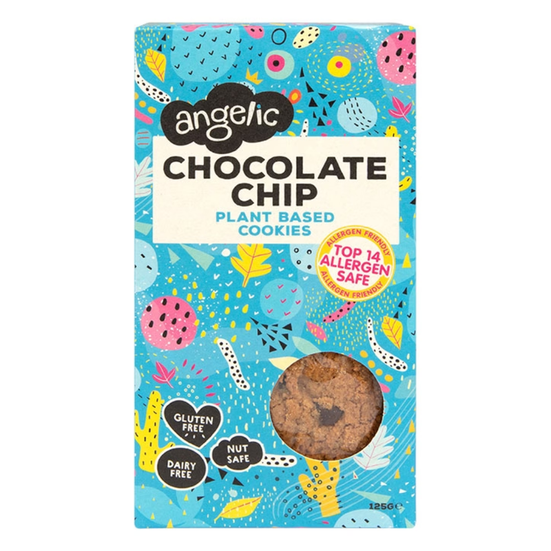 Angelic Gluten Free Choco Chip Cookies 125g | London Grocery