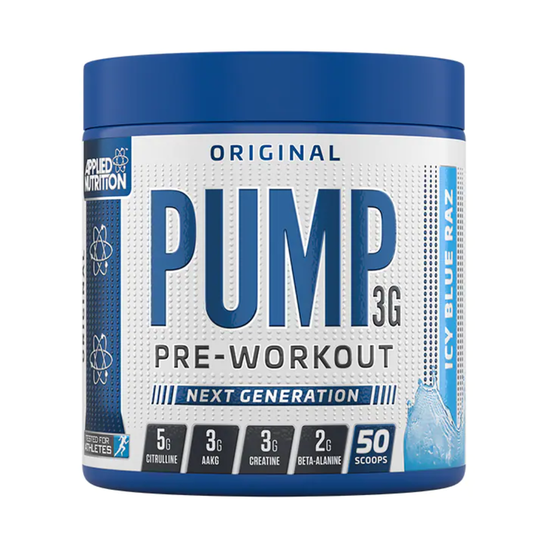 Applied Nutrition Pump Pre Work Out Icy Blue Raz 375g | London Grocery