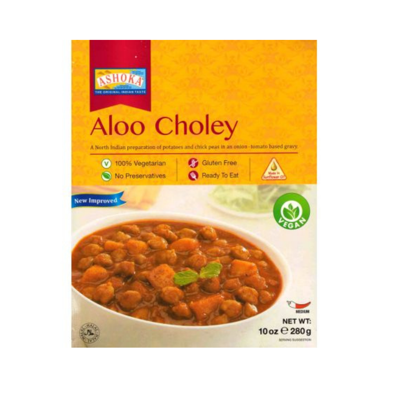 Ashoka Aloo Choley 280gr-London Grocery