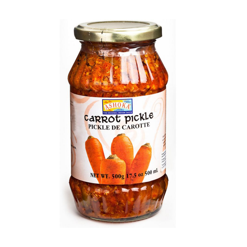 Ashoka Carrot Pickle 500gr-London Grocery