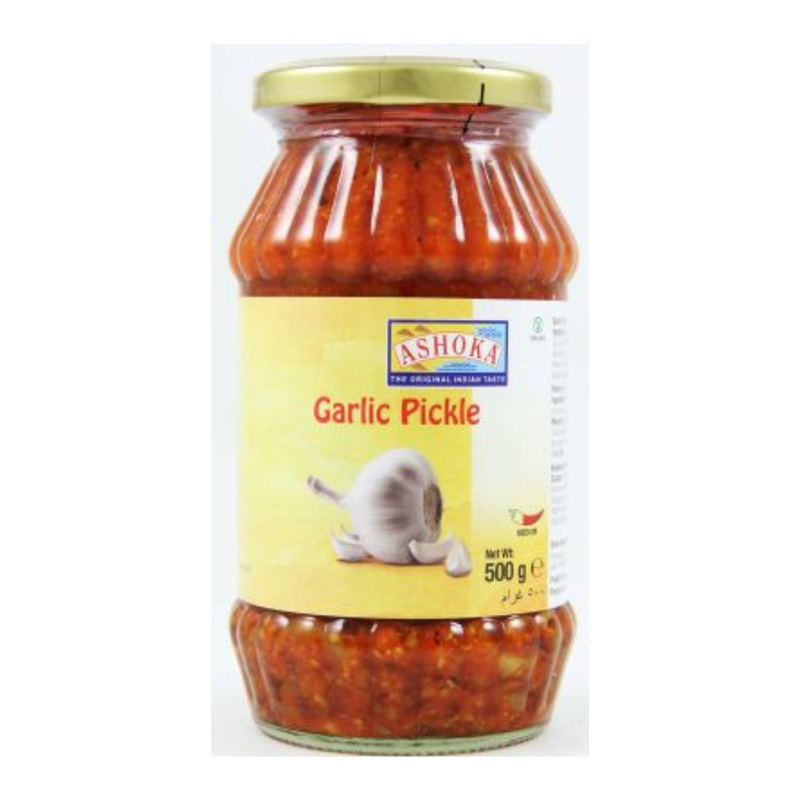 Ashoka Garlic Pickle 500gr-London Grocery