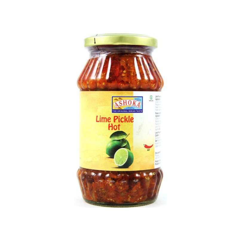 Ashoka Lime Pickle (HOT) 500gr-London Grocery