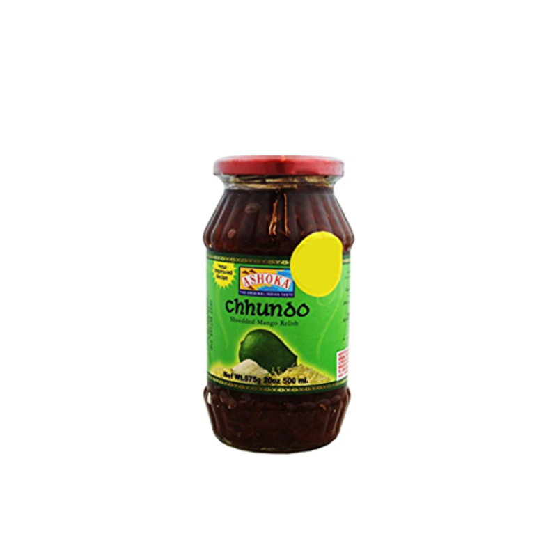 Ashoka Shreded Mango Pickle (Chhundo) 575gr-London Grocery