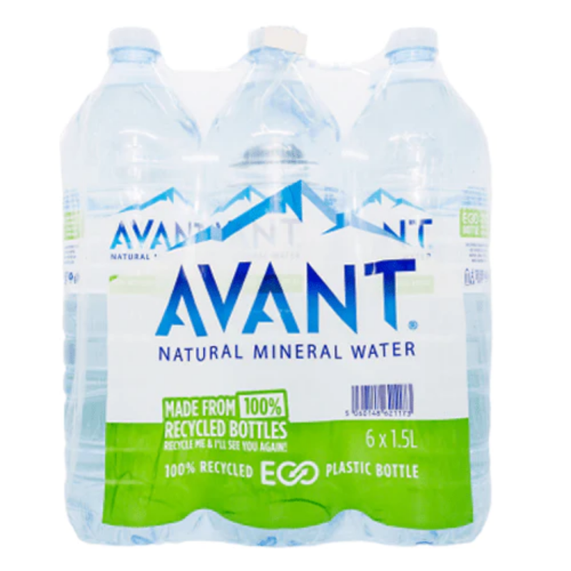 Avant Natural Mineral Water 6 x 1.5ltr | London Grocery