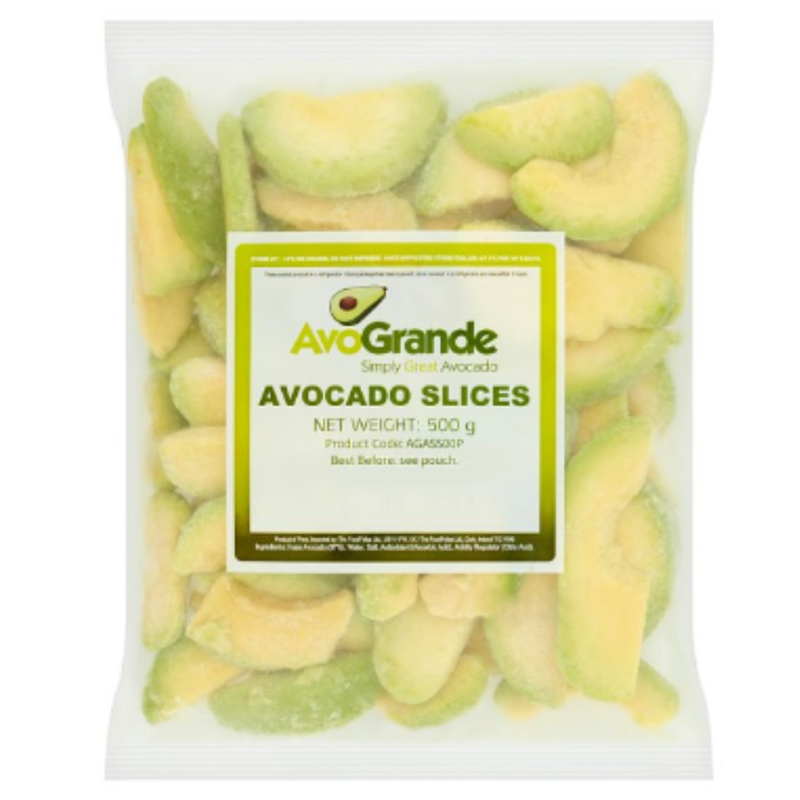 AvoGrande Avocado Slices 500g x 20 Packs | London Grocery