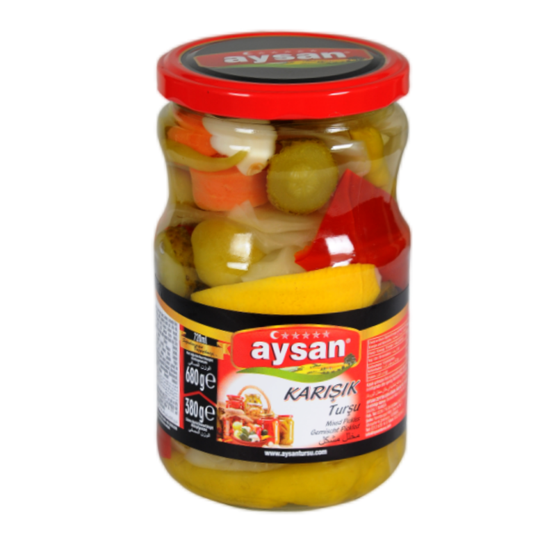 Aysan Mixed Pickle 720cc -London Grocery