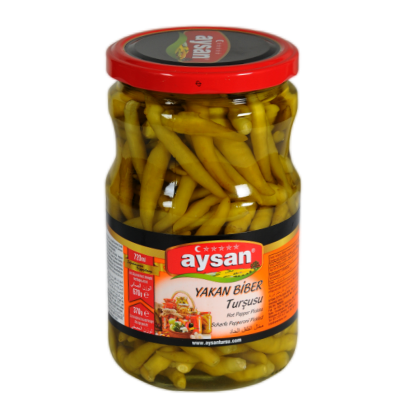 Aysan Pickle Hot Pepper 720cc -London Grocery