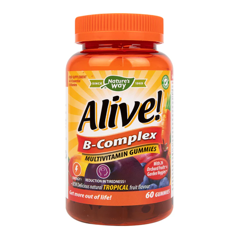 Nature's Way Alive! B Complex Multi Vitamins 60 Soft Jells | London Grocery