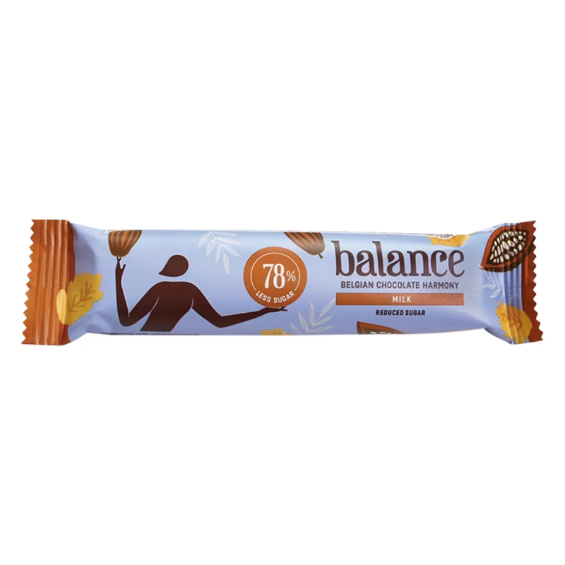 Balance Belgian Chocolate Harmony Bar Milk 35g | London Grocery