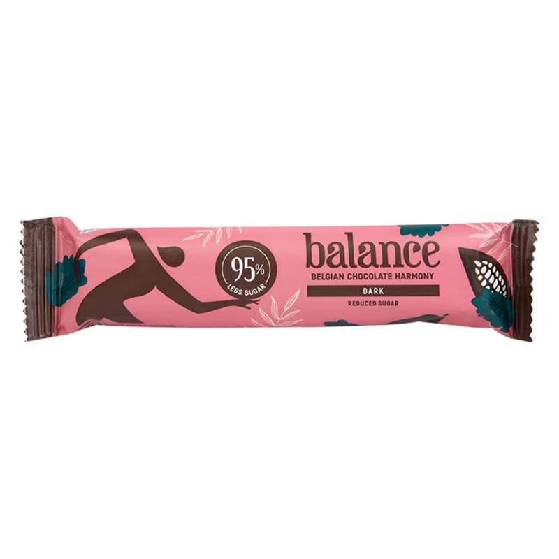 Balance Belgian Dark Chocolate Stevia Bar 35g | London Grocery