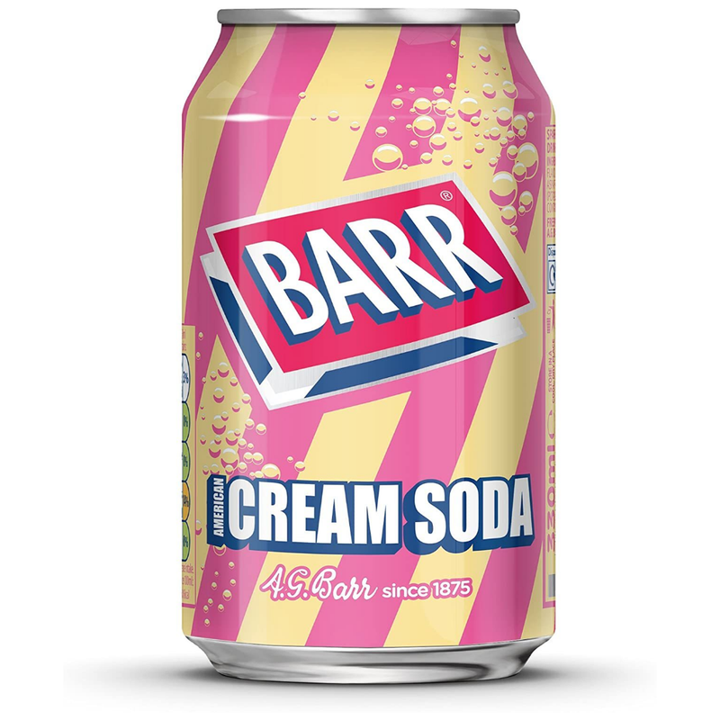 Barr American Cream Soda 330 ml - London Grocery