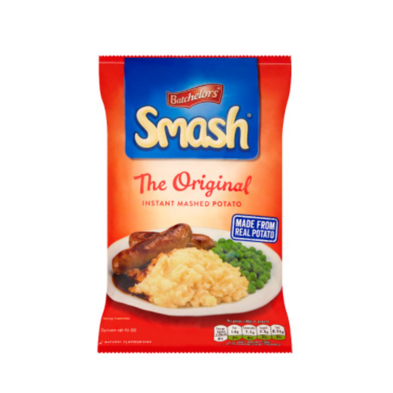 Batchelors Smash Original Instant Mash Potato 2kg x 4 cases  - London Grocery