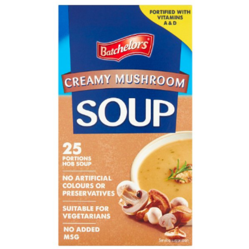 Batchelors Creamy Mushroom Soup 313g x 6 - London Grocery