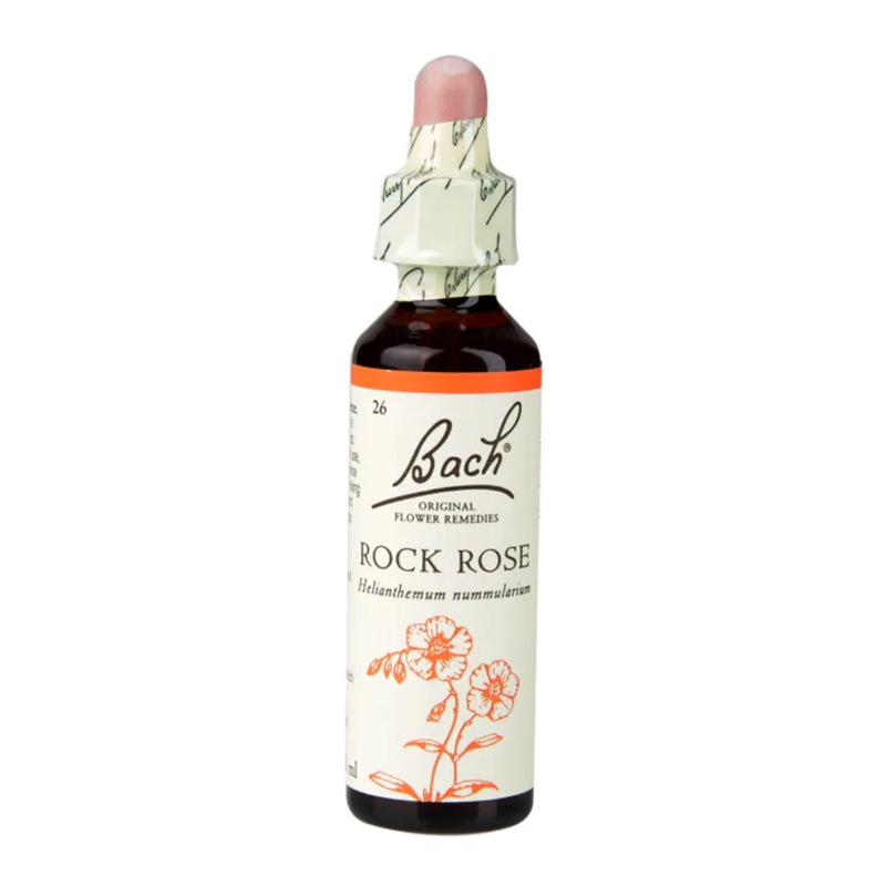 Bach Original Flower Remedies Rock Rose 20ml | London Grocery