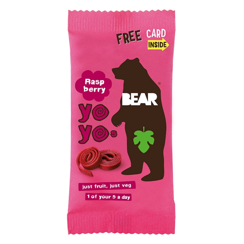 Bear Raspberry Yoyo 20g | London Grocery