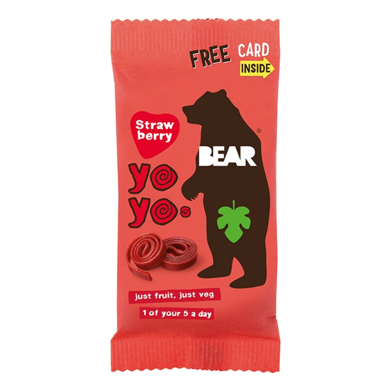 Bear Strawberry Yoyo 20g | London Grocery