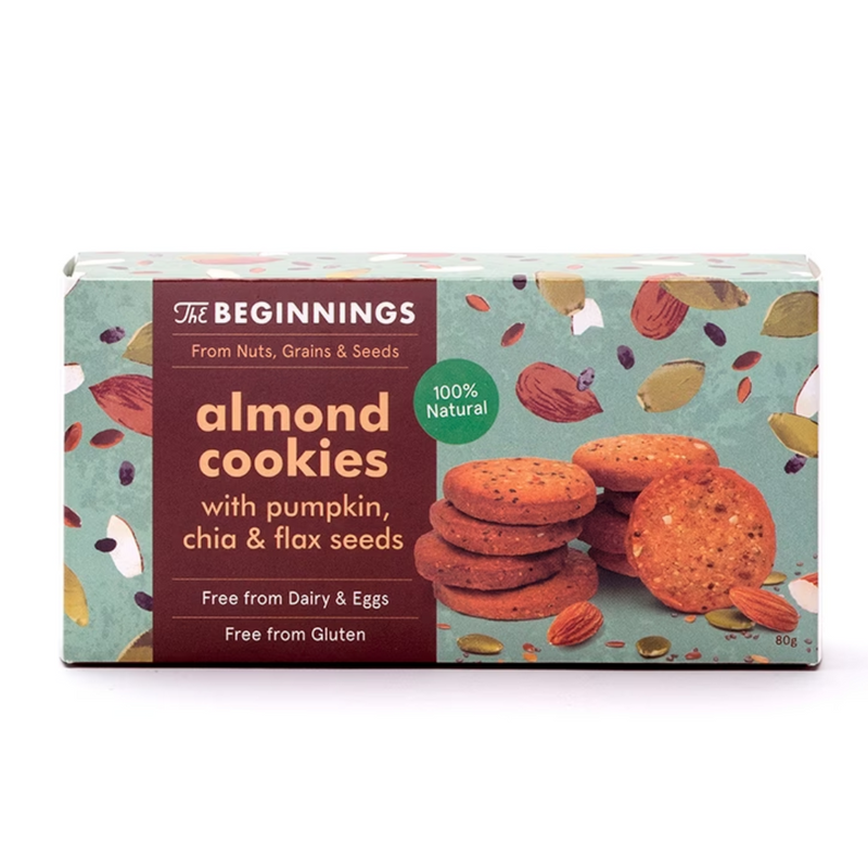 The Beginnings Almond Cookies 80g | London Grocery