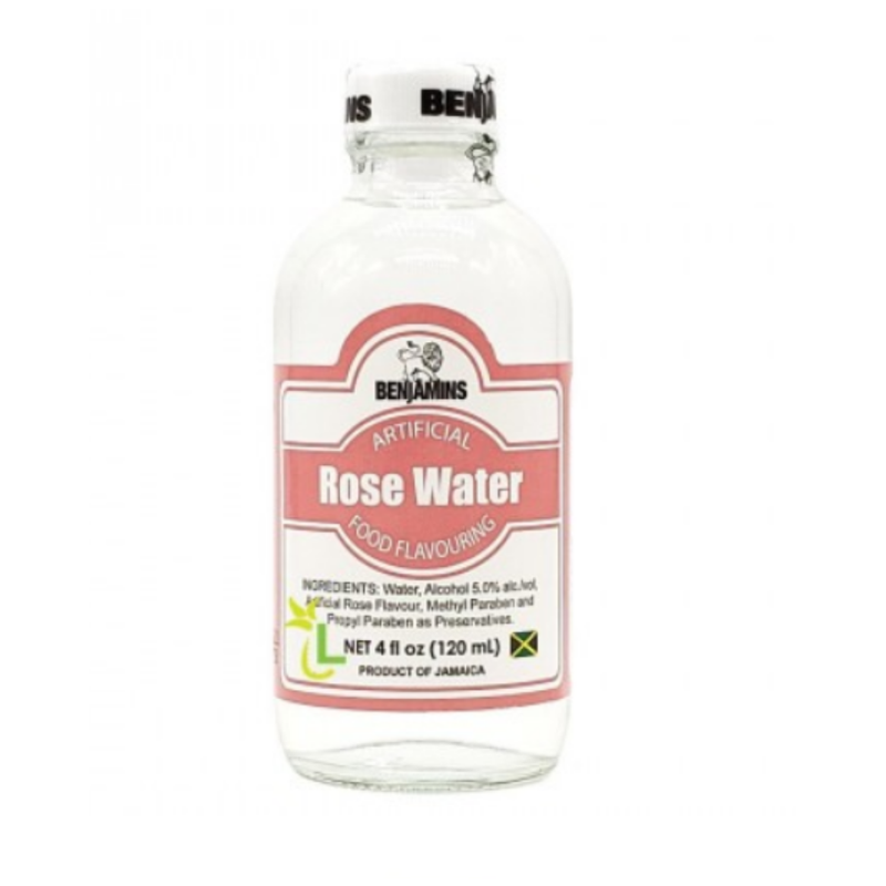 Benjamins Rose Water 12 x 120ml | London Grocery