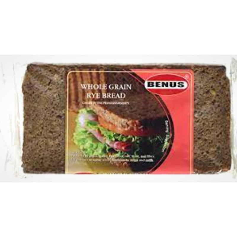 Benus Wholegrain Rye Bread 500gr-London Grocery