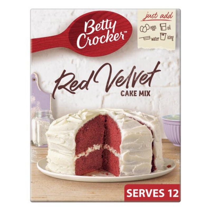 Betty Crocker Red Velvet Cake Mix 425gr-London Grocery