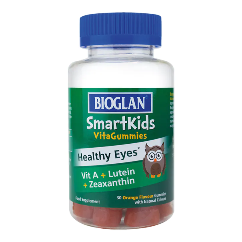 Bioglan SmartKids Healthy Eyes 30 Orange Flavour Gummies | London Grocery