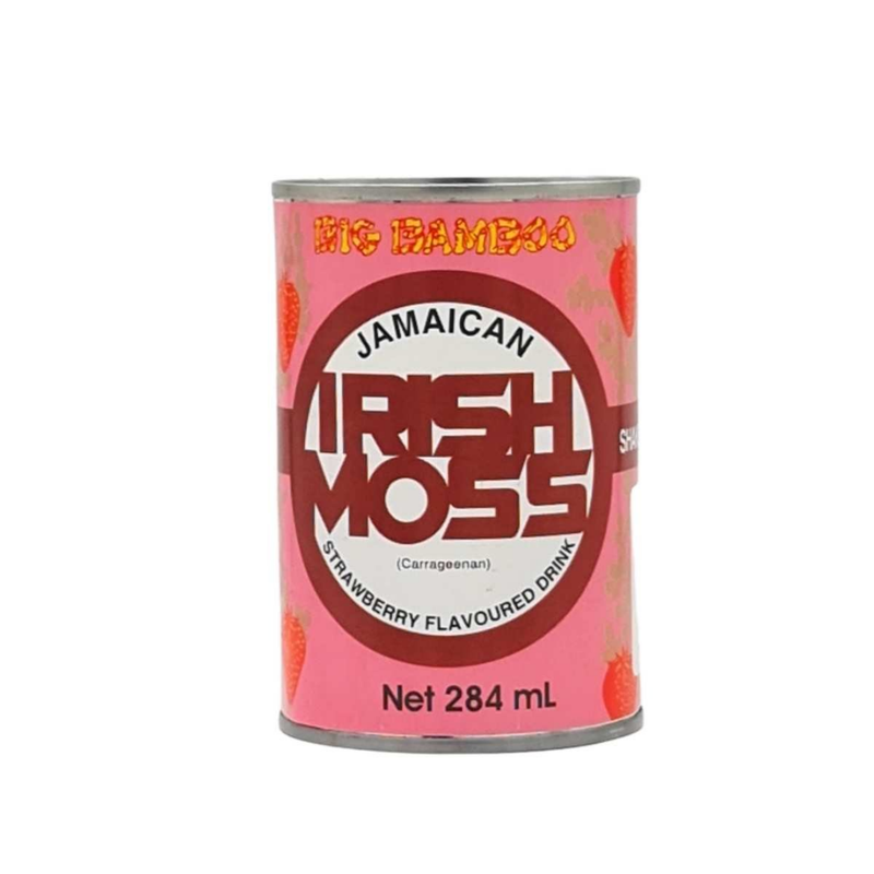 Big Bamboo Irish Moss Strawberry 12x284ml | London Grocery