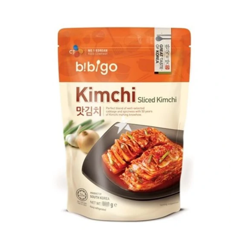 Bibigo Sliced Kimchi 500gr-London Grocery