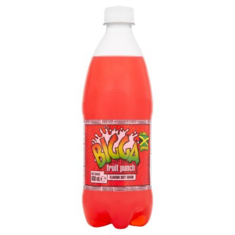 Bigga Fruit Punch 12 x 600ml | London Grocery