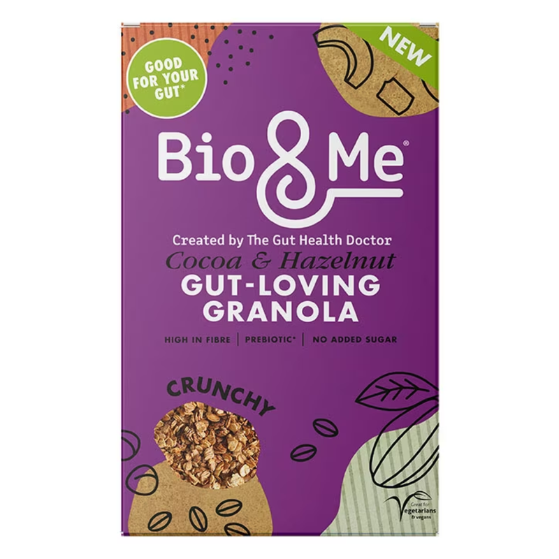Bio&Me Cocoa & Hazelnut Gut-Loving Granola 360g | London Grocery