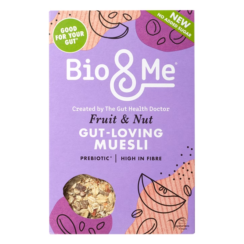 Bio & Me Fruit & Nut Gut-Loving Muesli 400g | London Grocery