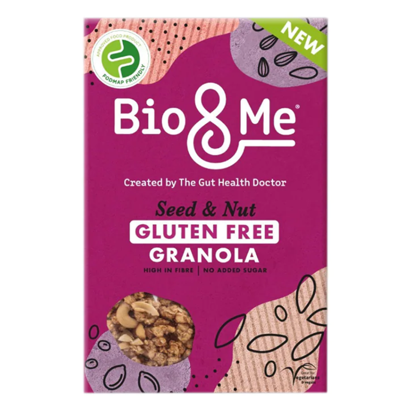 Bio & Me Gluten Free Seed & Nut Gut-Loving Granola 350g | London Grocery