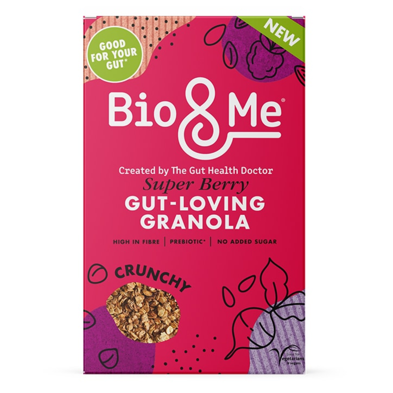 Bio & Me Super Berry Gut-Loving Prebotic Granola 360g | London Grocery