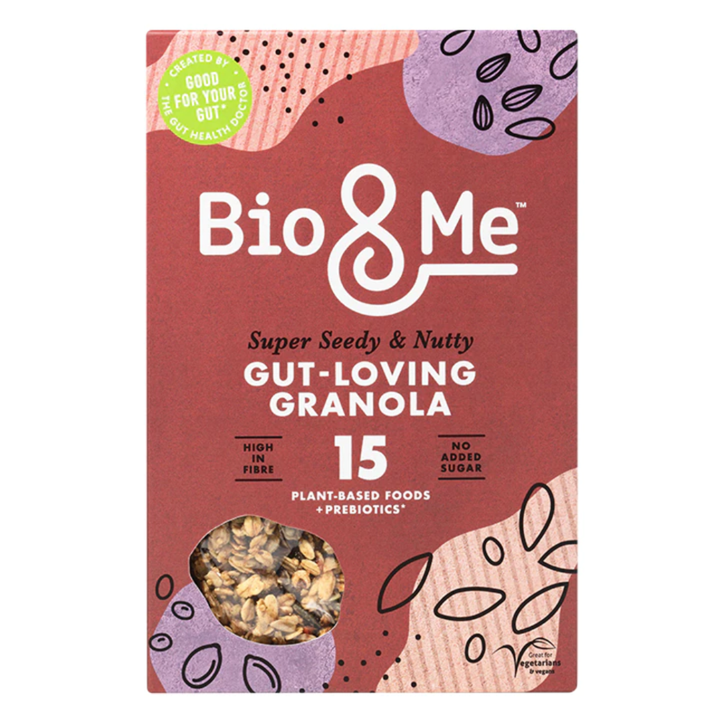 Bio & Me Super Seedy & Nutty Granola 360g | London Grocery