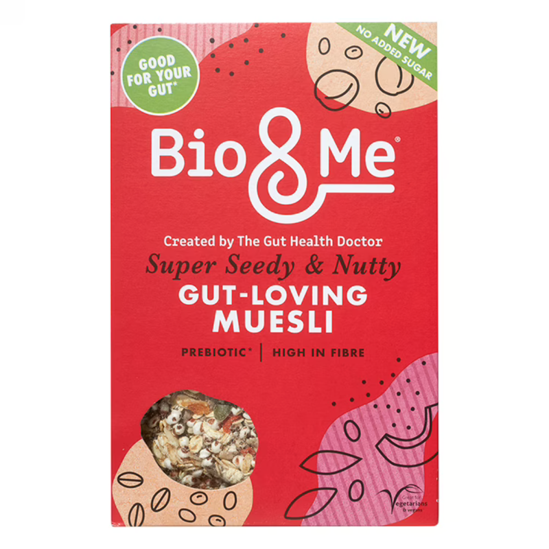 Bio & Me Super Seedy Gut-Loving Prebiotic Muesli 400g | London Grocery