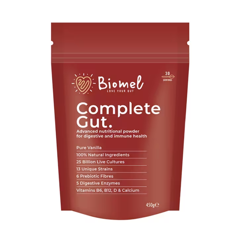 Biomel Complete Gut Pure Vanilla 450g | London Grocery