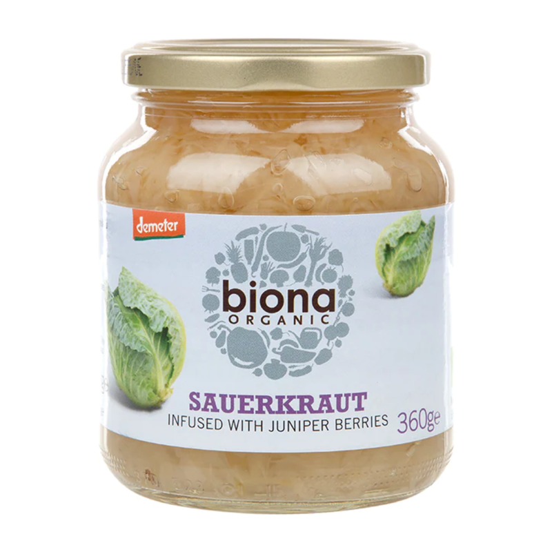 Biona Demeter Sauerkraut 360g | London Grocery