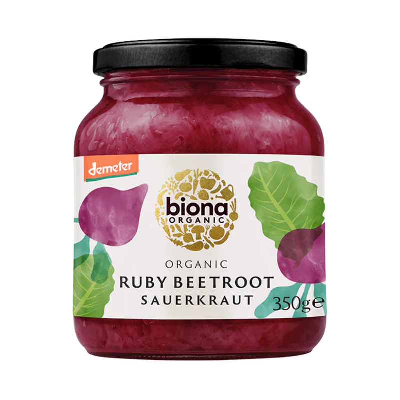 Biona Sauerkraut Ruby Red Organic/Demeter 350g | London Grocery