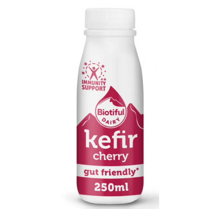 Biotiful Cherry Kefir Smoothie 250Ml-London Grocery