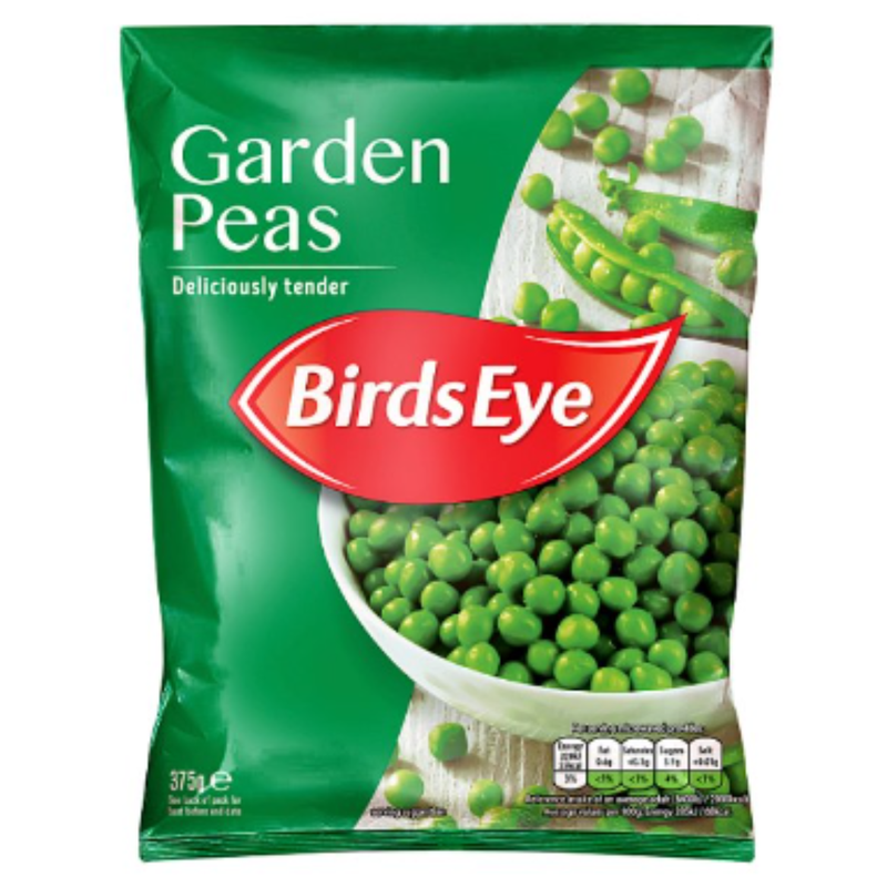 Birds Eye Garden Peas 375g x 24 Packs | London Grocery