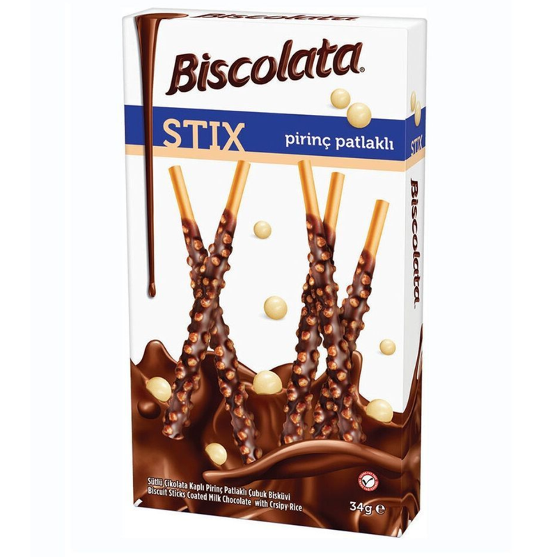 Biscolata Stix Rice 34gr -London Grocery