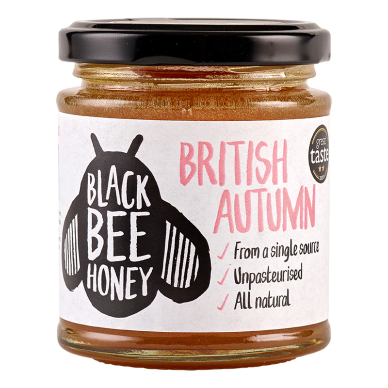 Black Bee Honey British Autumn Honey 227g | London Grocery
